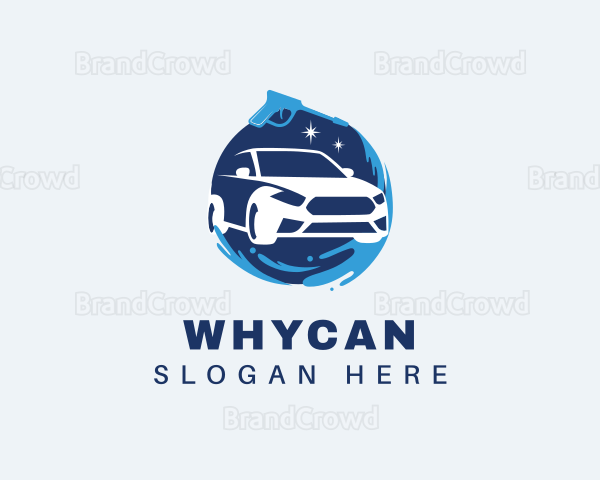 Vehicle Pressure Wash Cleaner Logo