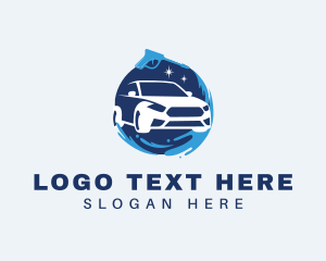 Cleaning - Vehicle Pressure Wash Cleaner logo design