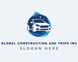 Vehicle - Vehicle Pressure Wash Cleaner logo design