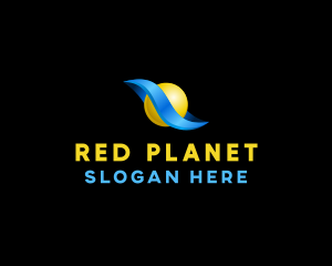 3D Planet Media  logo design