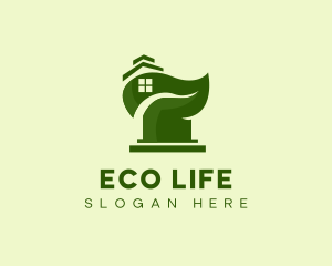 Sustainable Home Construction logo design