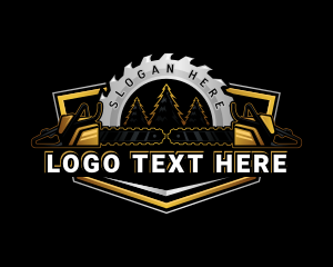 Joinery - Chainsaw Woodwork Woodcutter logo design
