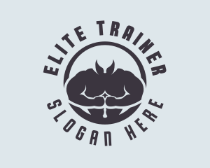 Body Muscle Trainer logo design