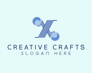 Crafts - Modern Abstract Creative Letter X logo design