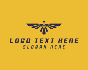 Falcon - Eagle Wings Pilot Academy logo design