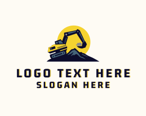 Tags - Construction Builder Excavation logo design