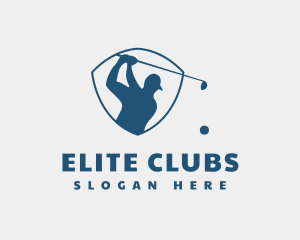 Golf Club Shield logo design