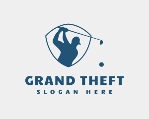 Golf Club Shield logo design