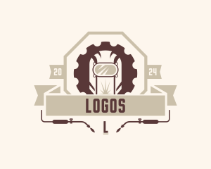 Mechanic - Welder Industrial Fabrication logo design