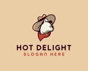 Puppy Dog Sheriff logo design