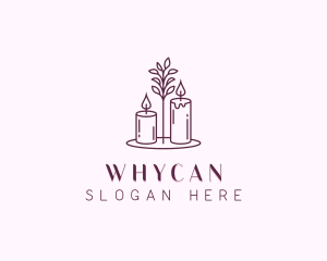 Interior Designer - Candle Wax Decoration logo design