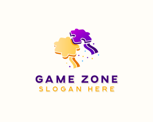 Game Puzzle Nursery logo design