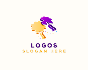 Puzzle - Game Puzzle Nursery logo design