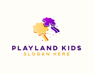 Game Puzzle Nursery logo design