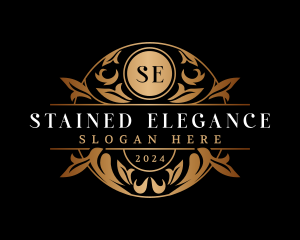 Elegant Floral Boutique logo design