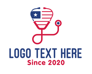 Stethoscope - Liberian Stethoscope logo design