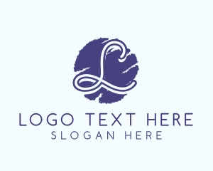Font - Cursive Font Lettermark logo design