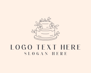 Shortcake - Sweet Cake Bakery logo design