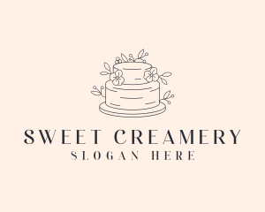 Sweet Cake Bakery logo design