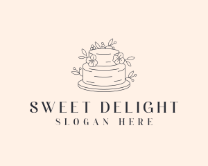 Sweet Cake Bakery logo design