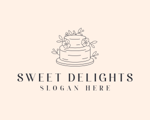 Sweet Cake Bakery logo design