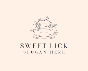 Sweet Cake Bakery logo design