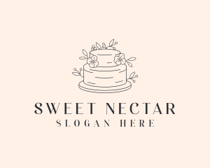 Sweet Cake Bakery logo design