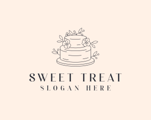 Sweet Cake Bakery logo design