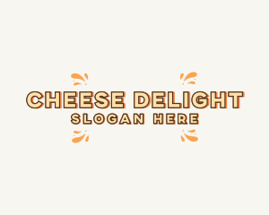 Cheese Food Restaurant logo design