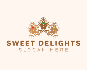 Sweet Gingerbread Cookies logo design