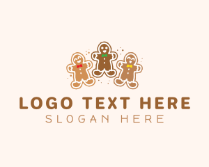 Food - Sweet Gingerbread Cookies logo design