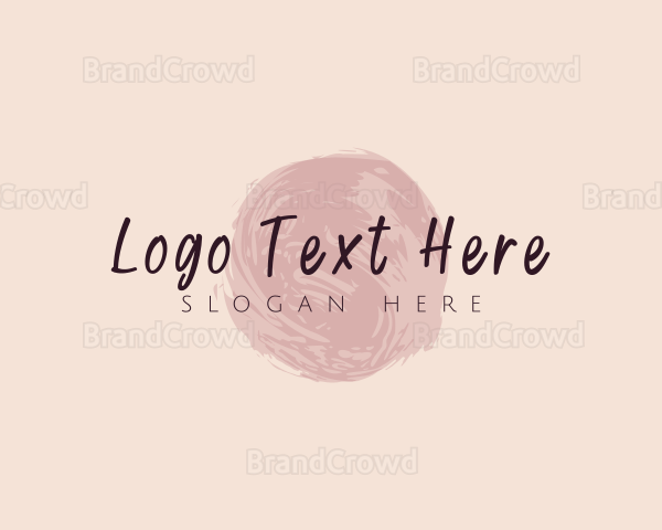 Feminine Handwritten Beauty Logo