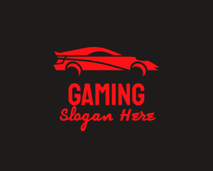 Red Sports Car Logo