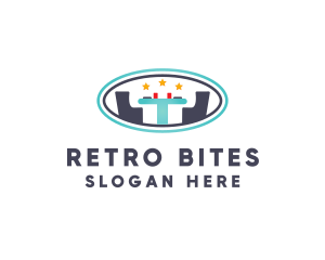 Retro Diner Restaurant logo design
