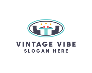 Retro Diner Restaurant logo design