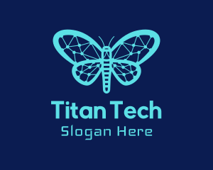 Tech Butterfly Network logo design