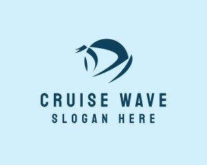 Cruiser - Sailing Travel Boat logo design