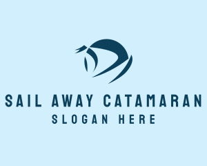 Sailing Travel Boat logo design