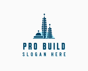 Buildings Real Estate logo design