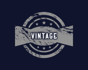 Vintage Texture Boutique logo design
