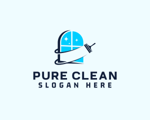 Window Cleaning Equipment logo design