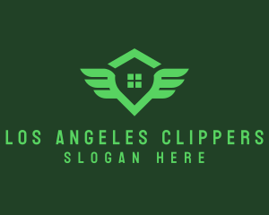 Developer - Winged Green House logo design