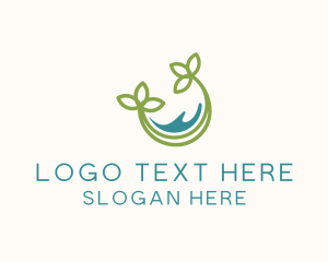 Outlet - Ocean Cradle Plant logo design