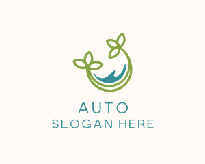 Swamp - Ocean Cradle Plant logo design