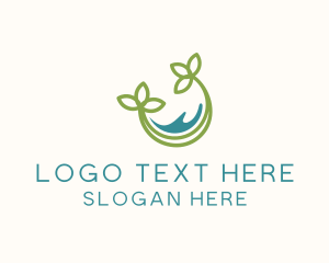 Swamp - Ocean Cradle Plant logo design