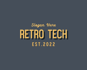 SImple Retro Business logo design