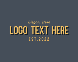 SImple Retro Business Logo