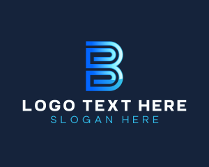 Corporation - Generic Company Letter B logo design