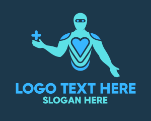 Physical Therapy - Medical Health Doctor Robot logo design