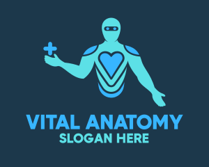Medical Health Doctor Robot logo design